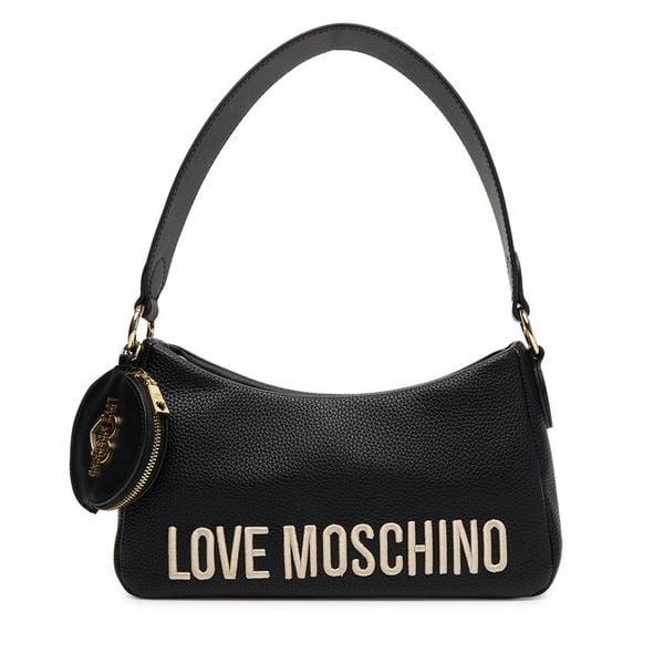 Torebka LOVE MOSCHINO. Czarne torebki do ręki damskie Love Moschino, bez wzorów, klasyczne, bez dodatków. Za 509.99 zł.
