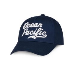 Czapka typu snapback Ocean Pacific Bryon Bay. Białe czapki i kapelusze męskie Ocean Pacific, bez wzorów, z bawełny, eleganckie. Za 120.76 zł.