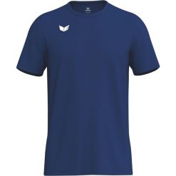 Koszulka Erima Intro Function Blue. Niebieskie koszulki sportowe męskie Erima, l, bez wzorów, z materiału, bez kołnierzyka, bez ramiączek, do piłki nożnej. Za 110.00 zł.