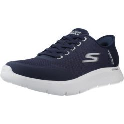 Buty SKECHERS SLIP-INS GO WALK FLEX NETRO Niebieski. Niebieskie trekkingi męskie Skechers, trekkingowe. Za 385.99 zł.