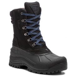 Śniegowce CMP. Czarne kozaki męskie CMP, bez zapięcia. Za 449.99 zł.