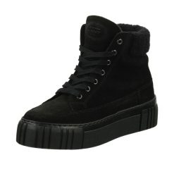 Buty damskie GANT Snowmont. Czarne obuwie sportowe damskie GANT, bez wzorów, z materiału, trekkingowe. Za 869.99 zł.