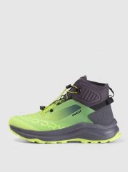 4F Wysokie buty trekkingowe PAG 2 z membraną męskie - zielone 44. Zielone trekkingi męskie 4f, na zimę, przed kolano, trekkingowe. Za 399.99 zł.