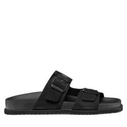 Klapki Geox. Czarne klapki męskie Geox. Za 359.99 zł.