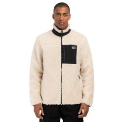 Męska kurtka polarowa Sherpa Lifestyle Siroko Levi. Brązowe kurtki męskie SIROKO, l, bez wzorów, z polaru, bez kaptura. Za 381.00 zł.