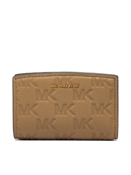 MICHAEL Michael Kors Portfel 32F6AYTZ2L Beżowy. Brązowe portfele damskie MICHAEL Michael Kors, bez wzorów. Za 549.99 zł.
