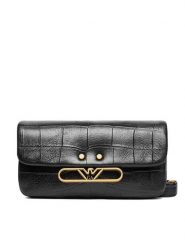 Emporio Armani Torebka EW002926 AF17666 UC001 Czarny. Czarne torebki do ręki damskie Emporio Armani, bez wzorów, ze skóry, wizytowe, bez dodatków. Za 1,419.00 zł.