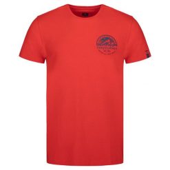 Męska koszulka Aldon L - wygodne i stylowe t-shirt z bawełny. Fioletowe koszulki polo męskie Lowa, l, bez wzorów, z bawełny, eleganckie, bez ramiączek. Za 66.78 zł.