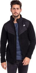 4f Bluza Polarowa H4Z18-PLM002 20S czarna r. S. Czarne bluzy męskie 4f, m, bez wzorów, z polaru, bez kaptura. Za 33.15 zł.