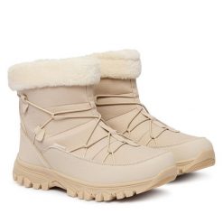 Śniegowce CMP. Brązowe śniegowce dziewczęce CMP, bez zapięcia. Za 319.99 zł.