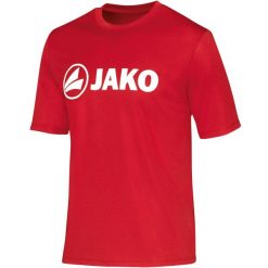 Koszulka Jako fonctionnel Promo. Czerwone koszulki sportowe męskie Jako, m, bez wzorów, z materiału, bez kołnierzyka, bez ramiączek, do piłki nożnej. Za 108.00 zł.