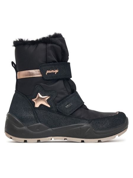 Primigi Śniegowce GORE-TEX 2379100 D Czarny. Czarne buty zimowe dziewczęce Primigi, bez wzorów, z gore-texu, bez zapięcia. Za 439.99 zł.