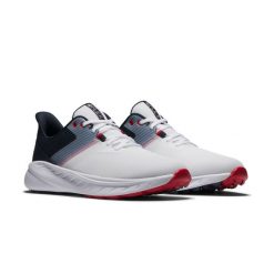 Buty do golfa męskie Footjoy Flex. Buty sportowe męskie FOOTJOY, z kauczuku, bez zapięcia, na golfa. Za 379.99 zł.