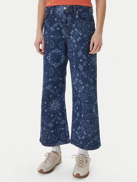 Roxy Jeansy Boogie Night ERJDP03332 Niebieski Wide Leg. Niebieskie jeansy damskie Roxy. Za 369.99 zł.
