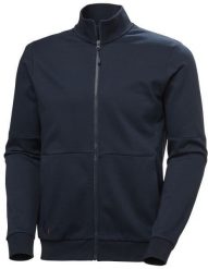HELLY HANSEN Evo Zip Sweatshirt, blue M. Niebieskie bluzy męskie Helly Hansen, m, bez wzorów, bez kaptura. Za 208.49 zł.