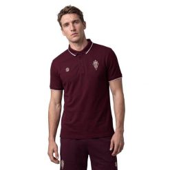 Męska lifestyle’owa piłkarska koszulka polo Siroko RSG Travel Polo Coach M. Czerwone koszulki polo męskie SIROKO, m, bez wzorów, z materiału, klasyczne, bez ramiączek. Za 172.00 zł.