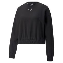 Bluza dresowa damska Puma HER. Bluzy damskie Puma, bez wzorów, z bawełny, bez kaptura. Za 191.42 zł.