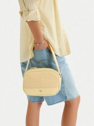 Roxy Torebka CEO-ROXY-L-001-09 Żółty. Żółte torebki do ręki damskie Roxy, bez wzorów, z materiału, bez dodatków. Za 139.99 zł.