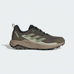 Buty Terrex Anylander Rain.Rdy Hiking. Zielone trekkingi męskie Adidas, trekkingowe. Za 410.90 zł.