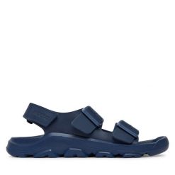 Sandały Birkenstock. Niebieskie sandały chłopięce Birkenstock, bez zapięcia. Za 289.99 zł.