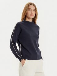 Tatuum Sweter Coraline T2420.090B Granatowy Regular Fit. Niebieskie swetry damskie Tatuum, xxl, bez wzorów, z syntetyku, bez kołnierzyka, bez ramiączek, bez kaptura. Za 309.99 zł.