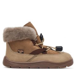 Śniegowce Froddo. Brązowe śniegowce dziewczęce Froddo, bez zapięcia. Za 464.99 zł.