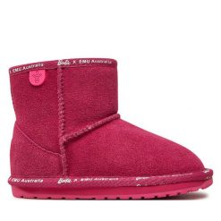 Śniegowce EMU Australia. Czerwone śniegowce dziewczęce Emu Australia, bez zapięcia. Za 399.99 zł.