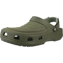 Klapki Crocs Model Yukon Vista Ii Lr Clog M Kolor Zielony. Zielone klapki męskie Crocs, z gumy. Za 329.99 zł.