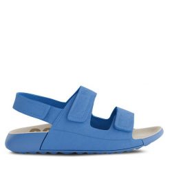 Sandały ECCO. Brązowe sandały damskie ecco, bez wzorów, bez obcasa, na płaskiej podeszwie, bez zapięcia. Za 399.99 zł.