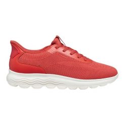 Baskets Femme Baskets Geox D SPHERICA PLUS Rouge Geox. Czerwone obuwie sportowe damskie Geox, bez wzorów. Za 464.00 zł.