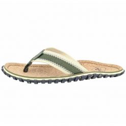Japonki Gumbies Corker G-CO-UNI-K zielone. Zielone klapki męskie z gumy. Za 279.92 zł.