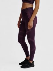 Legginsy damskie Hummel hmlMT. Czerwone legginsy damskie Hummel, s, bez wzorów, z materiału, na fitness i siłownię. Za 174.50 zł.