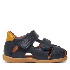 Sandały Froddo. Niebieskie sandały chłopięce Froddo, bez zapięcia. Za 209.99 zł.