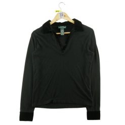 Second life - Sweter damski Lauren Ralph Lauren czarny - Stan dobry. Czarne swetry damskie Ralph Lauren, m, bez wzorów, casualowe, bez kołnierzyka, bez ramiączek, długie, bez kaptura. Za 85.16 zł.