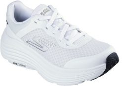 Skechers buty damskie do biegania 129470 WBK white 37. Białe obuwie sportowe damskie Skechers, bez wzorów, do biegania. Za 537.07 zł.