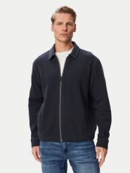 BOSS Kurtka przejściowa Bend 50565604 Granatowy Regular Fit. Niebieskie kurtki męskie Boss, l, bez wzorów, z bawełny, bez kaptura. Za 699.99 zł.
