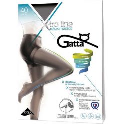 Gatta - Rajstopy X-tra Line Relax Medica 40 DEN. Skarpety damskie marki Gatta. Za 27.90 zł.