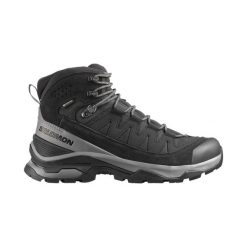 Obuwie Wędrówki z plecakiem Mężczyzna QUEST ECHO GORE TEX. Czarne trekkingi męskie Salomon, do biegania, gore-tex. Za 859.00 zł.
