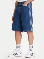 Adidas Szorty jeansowe adicolor Firebird KD1500 Niebieski Loose Fit. Niebieskie szorty męskie Adidas, m, bez wzorów, z bawełny. Za 299.99 zł.