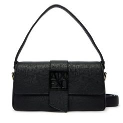 Torebka Armani Exchange. Czarne torebki do ręki damskie Armani Exchange, bez wzorów, klasyczne, bez dodatków. Za 609.99 zł.