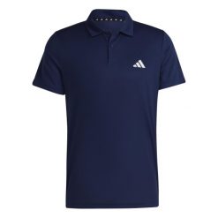 Polo adidas Essentials. Niebieskie koszulki polo męskie Adidas, m, bez wzorów, bez ramiączek. Za 140.45 zł.