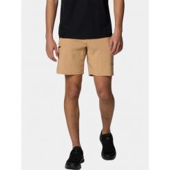 Spodenki turystyczne męskie Columbia Triple Canyon II. Brązowe krótkie spodenki sportowe męskie Columbia, m, bez wzorów, trekkingowe. Za 329.00 zł.