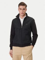 Tommy Hilfiger Bluza Essential MW0MW41758 Czarny Regular Fit. Czarne bluzy męskie Tommy Hilfiger, m, bez wzorów, z bawełny, bez kaptura. Za 649.99 zł.