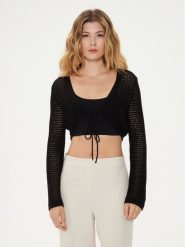 Vero Moda Kardigan Madera 10300292 Czarny Regular Fit. Czarne kardigany damskie Vero Moda, m, bez wzorów, z syntetyku. Za 139.99 zł.
