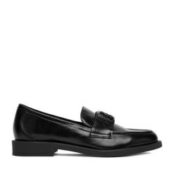 Loafersy Badura. Czarne mokasyny damskie Badura. Za 349.99 zł.