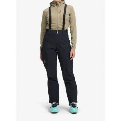 Spodnie softshell damskie Black Diamond Dawn Patrol Pants. Czarne spodnie sportowe damskie Black Diamond, bez wzorów, z softshellu, trekkingowe. Za 928.39 zł.