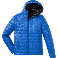 Kurtka dwustronna Regular Fit bonprix czarno-lazurowy. Kurtki męskie marki Giacomo Conti. Za 169.99 zł.