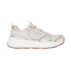 Sneakersy damskie Skechers Edgeride. Białe obuwie sportowe damskie Skechers, bez wzorów, z materiału, trekkingowe, Skechers Sport. W wyprzedaży za 239.99 zł.