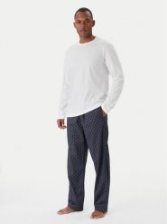 Calvin Klein Underwear Piżama LV00NM2953 Kolorowy Regular Fit. Piżamy męskie Calvin Klein Underwear, m, bez wzorów, z bawełny, bez ramiączek. Za 389.99 zł.