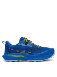 Saucony Buty do biegania Peregrine 15 S20990 Niebieski. Niebieskie buty sportowe męskie Saucony, z materiału, bez zapięcia, do biegania. Za 439.99 zł.